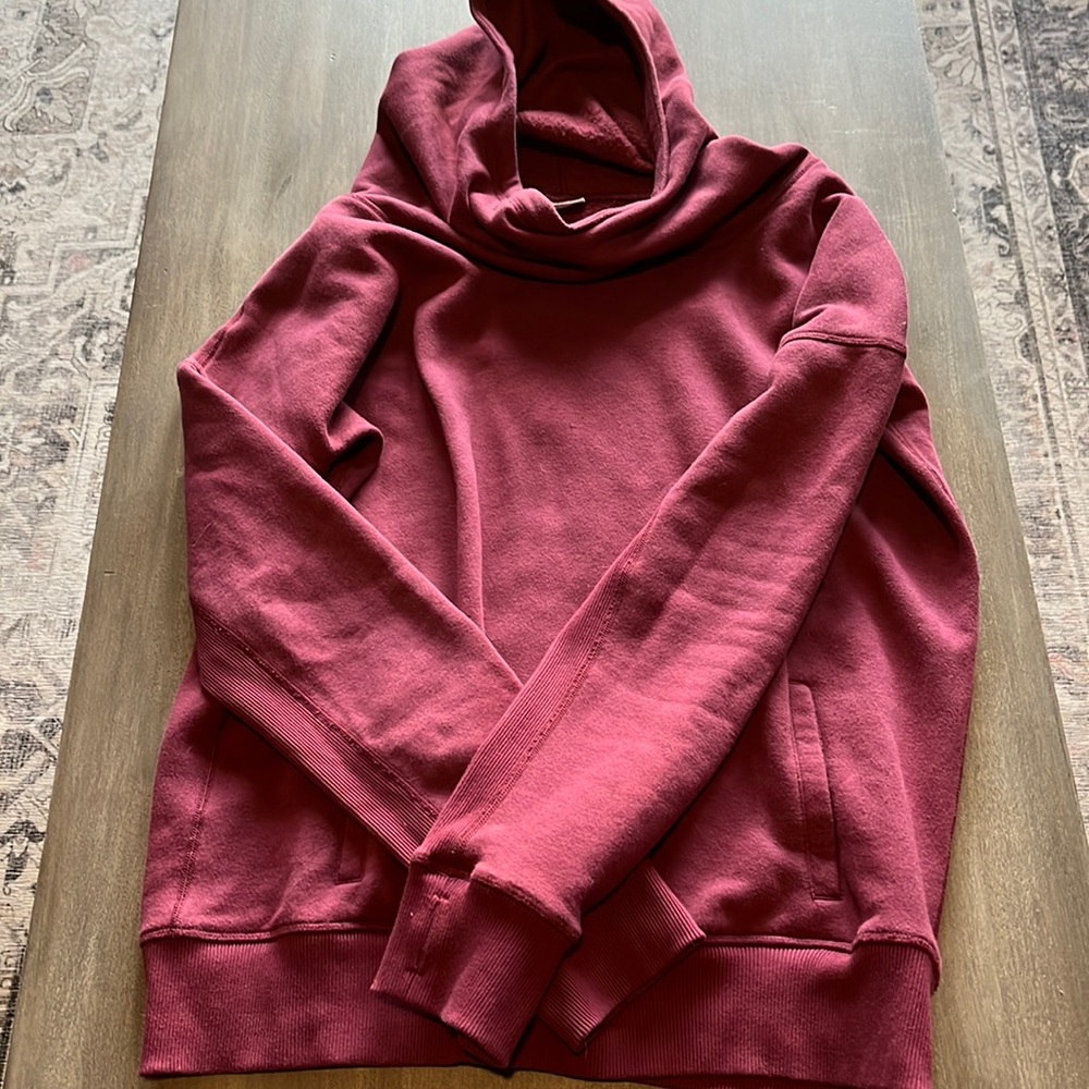 Zyia Boyfriend Sweatershirt - Purple / Red Color Size L
